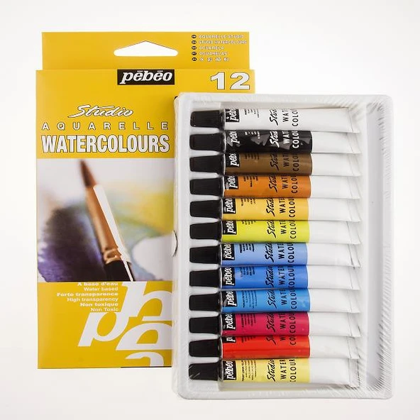 Pebeo Sulu Boya 12 Lİ 12 ML 668400 ürün görseli 1