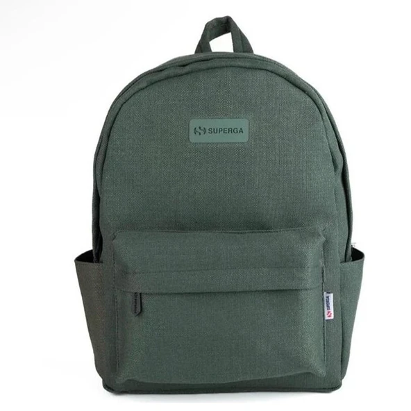 Süperga Linen Green Sırt Çantası 24202 ürün görseli 1
