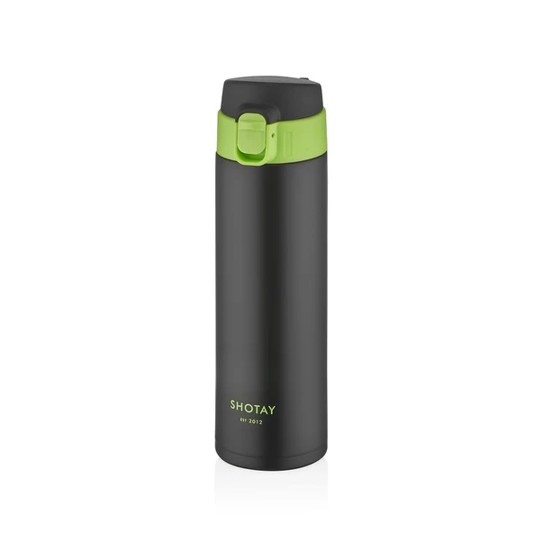 Shotay ST-8014 450ml Siyah Çelik Termos ürün görseli 1
