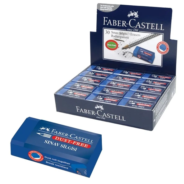 Faber-Castell Sınav Silgisi 30 LU 5131187136 ürün görseli 1