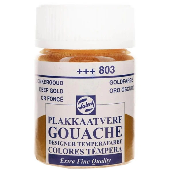 Talens Guaj Boya 16 ML Deep Gold (Derin Altın) 803 ürün görseli 1
