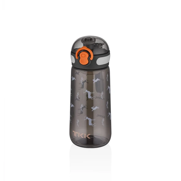 Vagonlife Tkk T1005 550ml Desenli Siyah Matara ürün görseli 1
