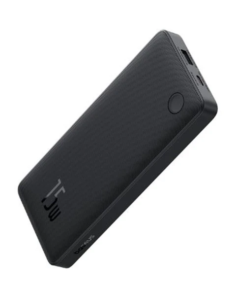 Baseus Siyah P10067500123-00 10.000Mah Siyah Airpow Lite Power 15W Powerbank Type-C ürün görseli 1