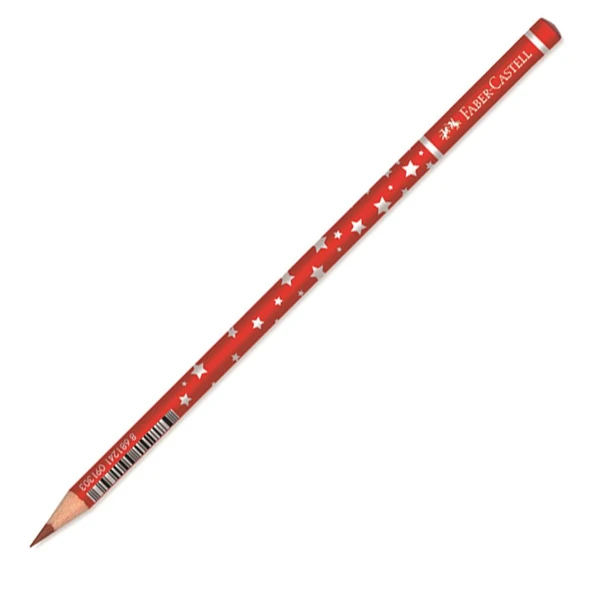 Faber-Castell Kopya Kalemi Başlık Yıldız Kırmızı 1131 450001 ürün görseli 1