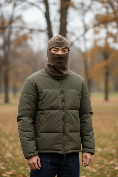Polar Kar Maskesi Koyu Bej - Resim 4