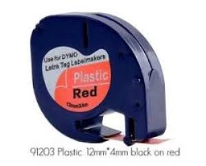 DYMO S0721650 LetraTag Plastik Şerit ( 12 mm X 4 mt ) , Mavi (59426) 91205 ürün görseli 1