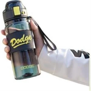 Dodge DL-24637 670ml Siyah Pipetli Tritan Matara ürün görseli 1