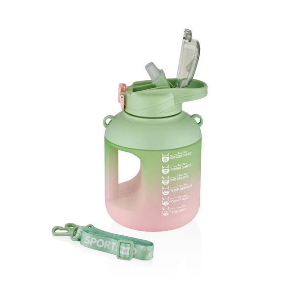 Vagonlife VGN2302 1100ml Yeşil Matara ürün görseli 1