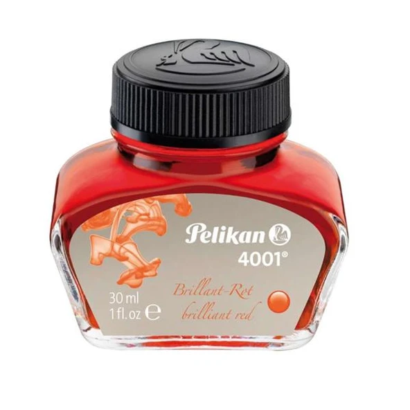 Pelikan Dolma Kalem Mürekkebi 30 ML Kırmızı 4001 ürün görseli 1
