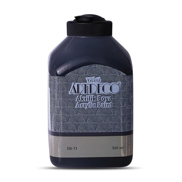 Artdeco Akrilik Boya 500 ML Siyah 70L-3618 ürün görseli 1