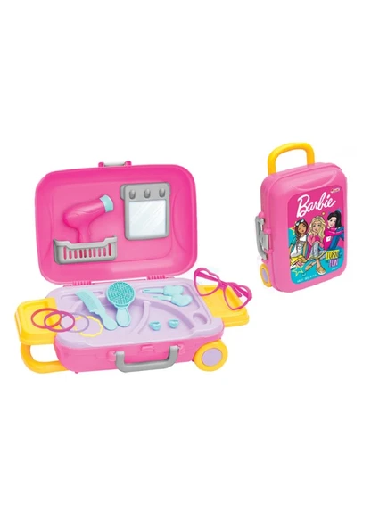 Dede Oyuncak Barbie Güzellik Set Bavulum 03486 - Resim 2