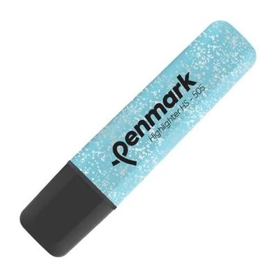 Penmark Fosforlu Kalem Metalik Simli Mavi HS-505 16 ürün görseli 1