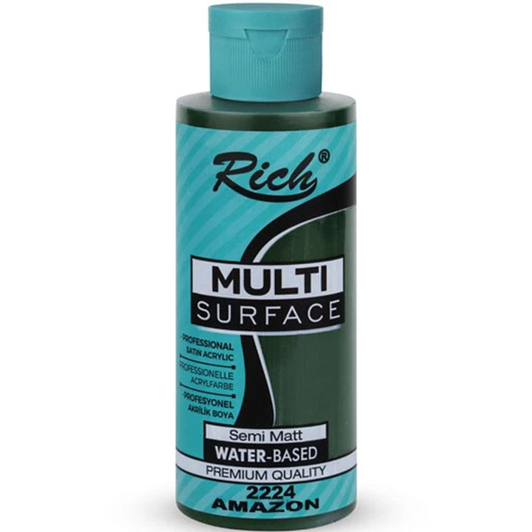 Rich Akrilik Boya Multi Surface 120 CC Amazon 2224 ürün görseli 1