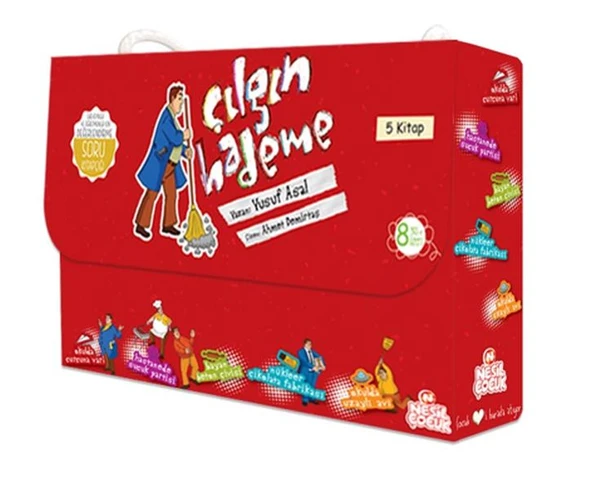 Çılgın Hademe Seti (5 Kitap) ürün görseli 1