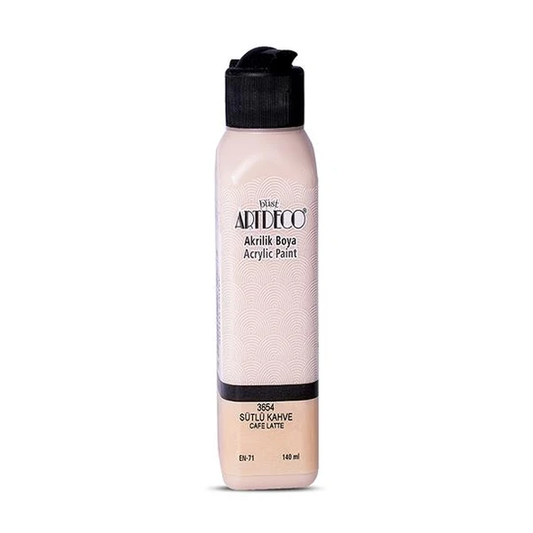 Artdeco Akrilik Boya 140 ML Sütlü Kahve 070R-3654 ürün görseli 1