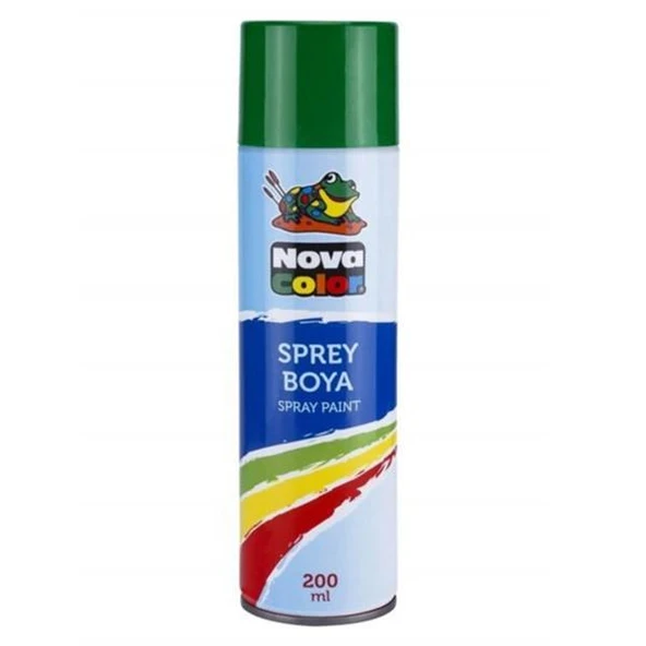 Nova Color Sprey Boya 200 ML Yeşil NC-803 ürün görseli 1