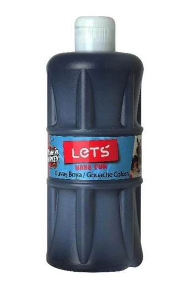 Lets Guaj Boya 500 ML Plastik Siyah L-5109 ürün görseli 1