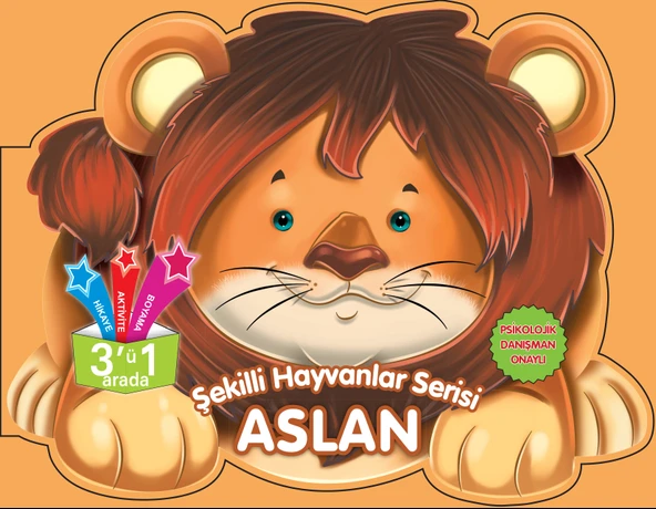 Şekilli Hayvanlar Serisi - Aslan ürün görseli 1