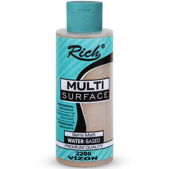 Rich Akrilik Boya Multi Surface 120 CC Vizon 2286 ürün görseli 1