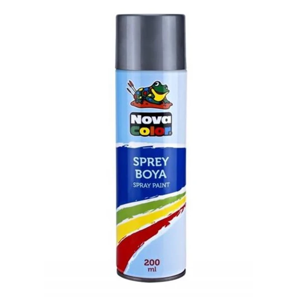 Nova Color Sprey Boya 200 ML Gri NC-810 ürün görseli 1