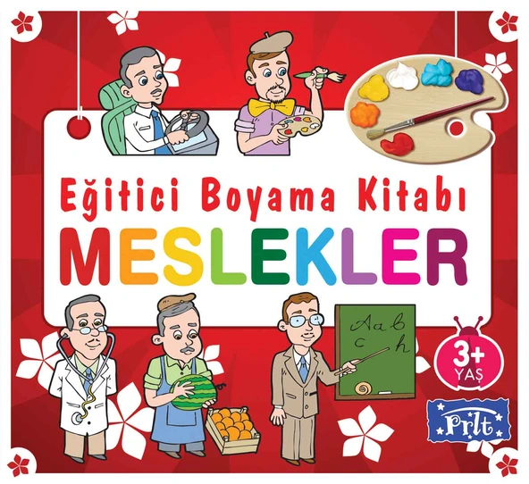 Eğitici Boyama Kitabı - Meslekler ürün görseli 1