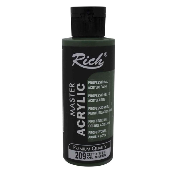 Rich Akrilik Boya Master 120 CC Zeytin Yeşili 120-209 ürün görseli 1