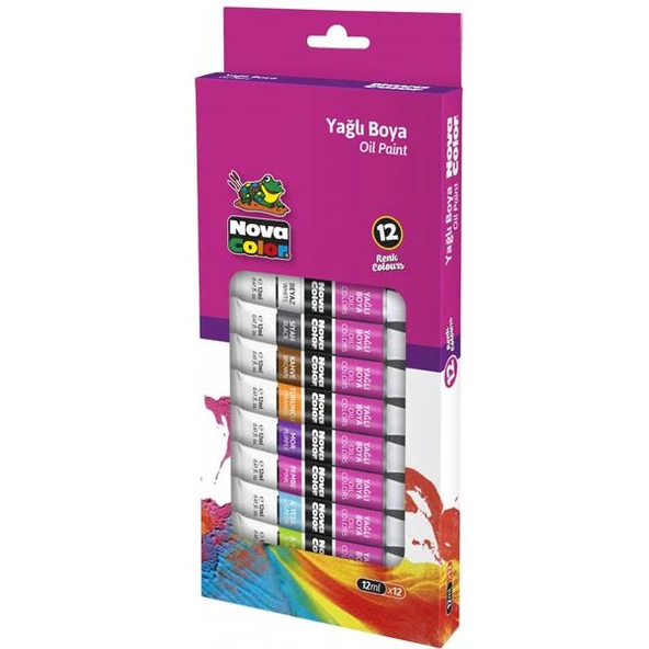 Nova Color Yağlı Boya Tüp 12 Li 12 ML NC-796 ürün görseli 1