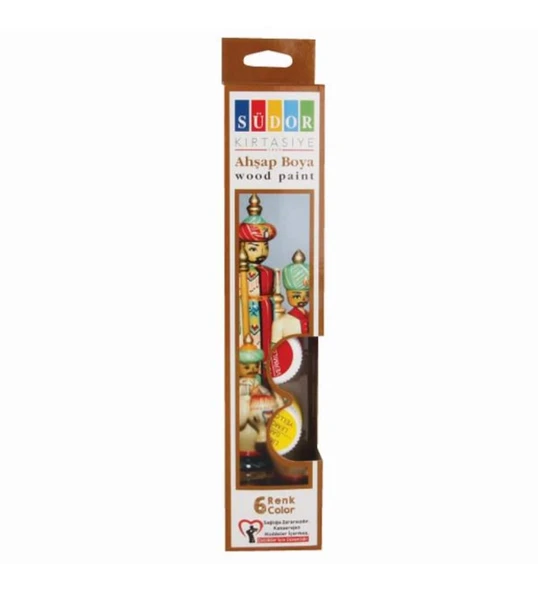 Südor Ahşap Boya 15 ML 6 Renk SD123 ürün görseli 1
