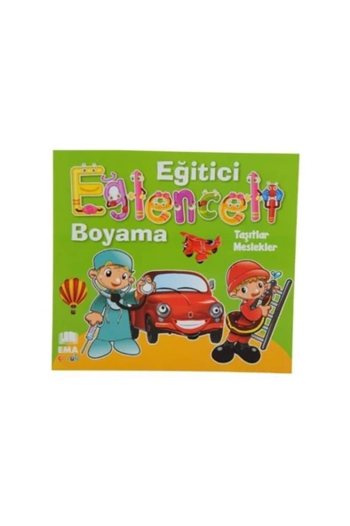 Ema Eğitici Eğl.Boyama-Taşıtlar-Meslekler ürün görseli 1