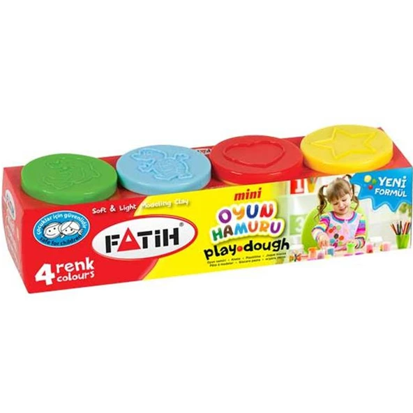 Fatih Oyun Hamuru Mini 4 Lü Set 50074 ürün görseli 1