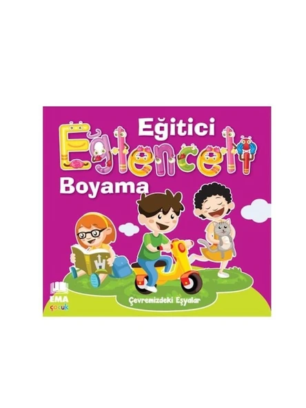 Ema Eğitici Eğl.Boyama-Çevre.Eşyalar ürün görseli 1