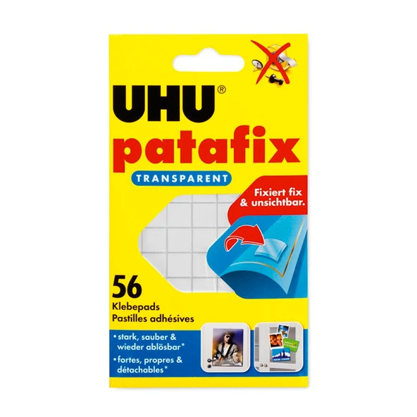 Uhu Hamur Yapıştırıcı Patafix Şeffaf 37155 ürün görseli 1