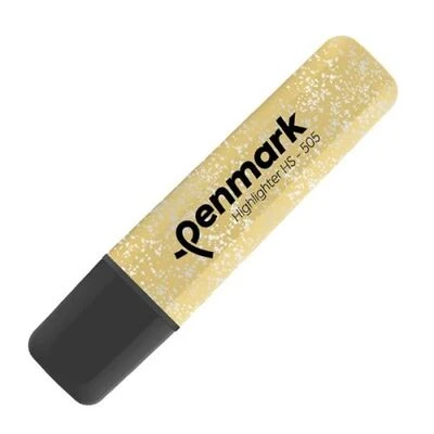 Penmark Fosforlu Kalem Metalik Simli Gold HS-505 13 ürün görseli 1