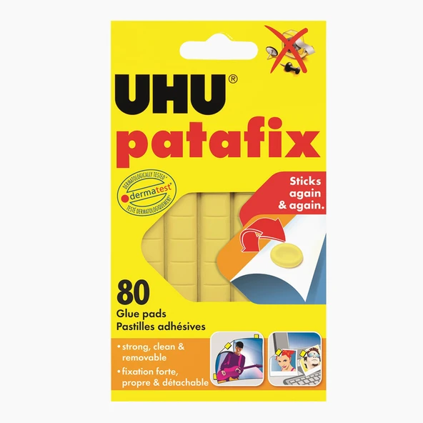Uhu Hamur Yapıştırıcı Patafix Sarı 44390 ürün görseli 1
