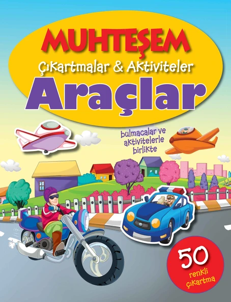 Muhteşem Çıkartmalar ve Aktiviteler - Araçlar ürün görseli 1