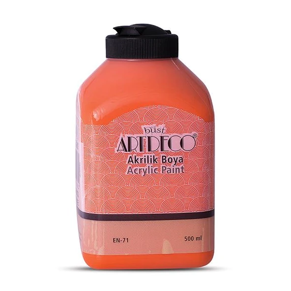 Artdeco Akrilik Boya 500 ML Turuncu 070L-3603 ürün görseli 1