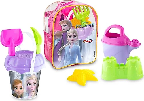 Dede Oyuncak Frozen Resimli Sırt Çantalı Plaj Set ürün görseli 1