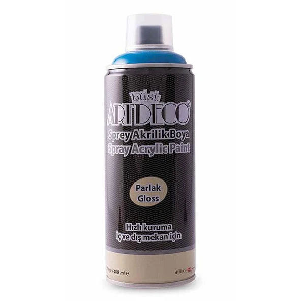 Artdeco Akrilik Sprey Boya 400 ML Mavi Y-400-450 ürün görseli 1