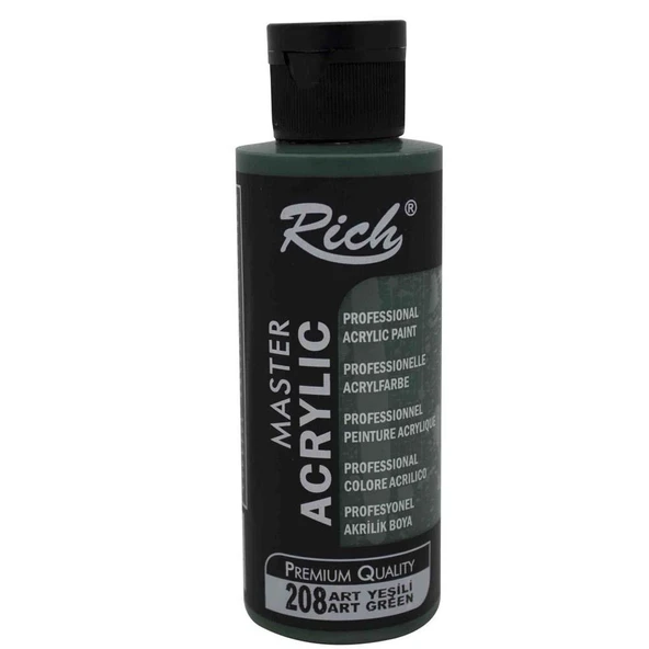 Rich Akrilik Boya Master 120 CC Art Yeşili 208 ürün görseli 1