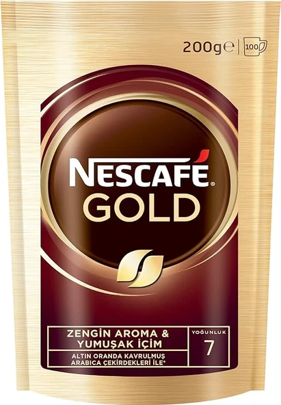 Nestle Nescafe Gold Doy Pack Sgnt 200gr 12584205 ürün görseli 1