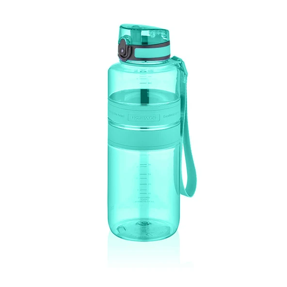 Uzspace 5032 1500ml Detox Tritan Matara Vine Cyan ürün görseli 1