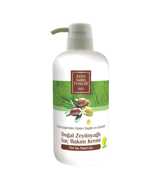 Eyüp Sabri Tuncer Doğal Zeytin Yağlı Saç Kremi 600ml ürün görseli 1