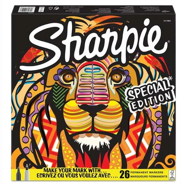Sharpie Fine Permanent Markör 26 Lı Aslan 2110123 ürün görseli 1