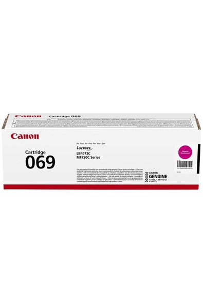 Crg-069 M Magenta Kırmızı Orijinal Toner Mf754-752-673 ürün görseli 1