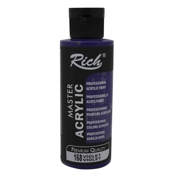 Rich Akrilik Boya Master 120 CC Violet 168 ürün görseli 1