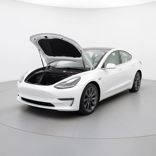 TESLA MODEL 3 DUAL MOTOR 2018- 2018- Uyumlu KAPUT Amortisörü ürün görseli 1