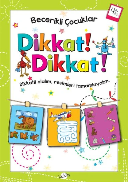Becerikli Çocuklar - Dikkat Dikkat (4+ Yaş) ürün görseli 1