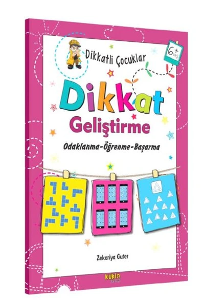 Dikkatli Çocuklar - Dikkat Geliştirme 6+YAŞ ürün görseli 1