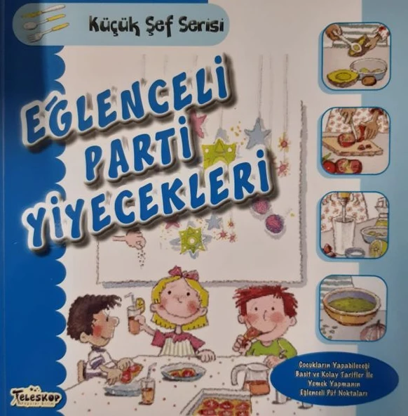 Eğlenceli Parti Yiyecekleri - Küçük Şef Serisi ürün görseli 1