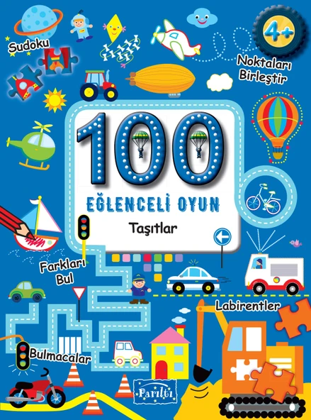 100 Eğlenceli Oyun - Taşıtlar ürün görseli 1